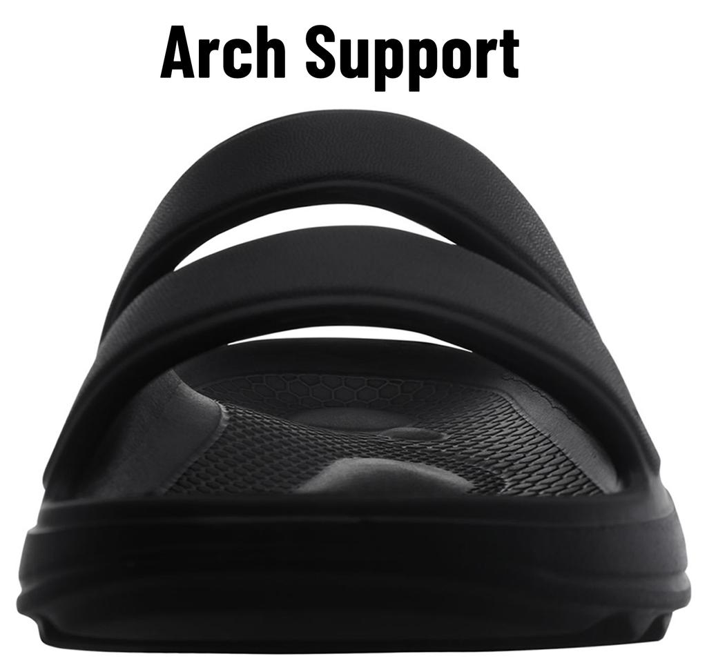 Fashion Smile Summer Beach Sandals For Men Arch Support Slides Light Orthotic Men Sandals Outdoor Breathable Sandals Men Recovery Slides