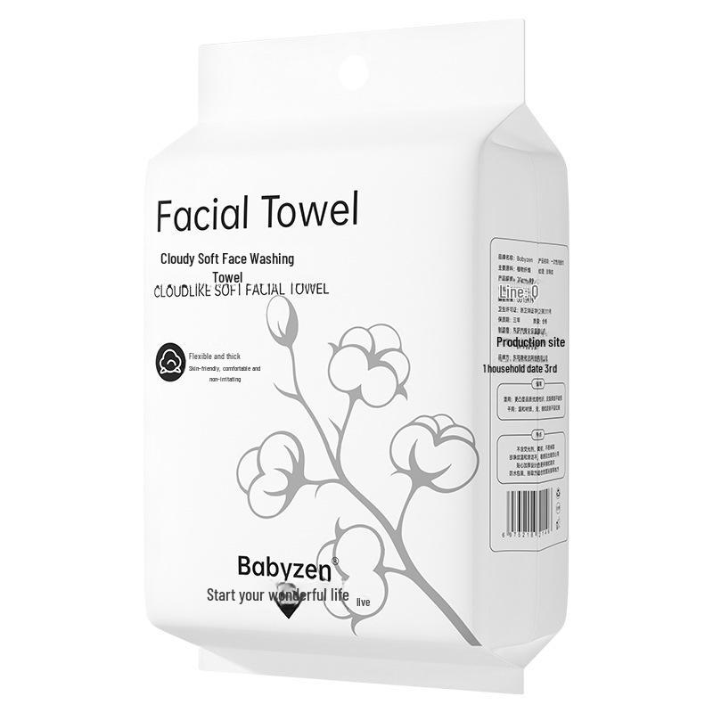 Wall-Mounted Disposable Face Wash Towel - Thick, Absorbent Towel Wipes for Home Use