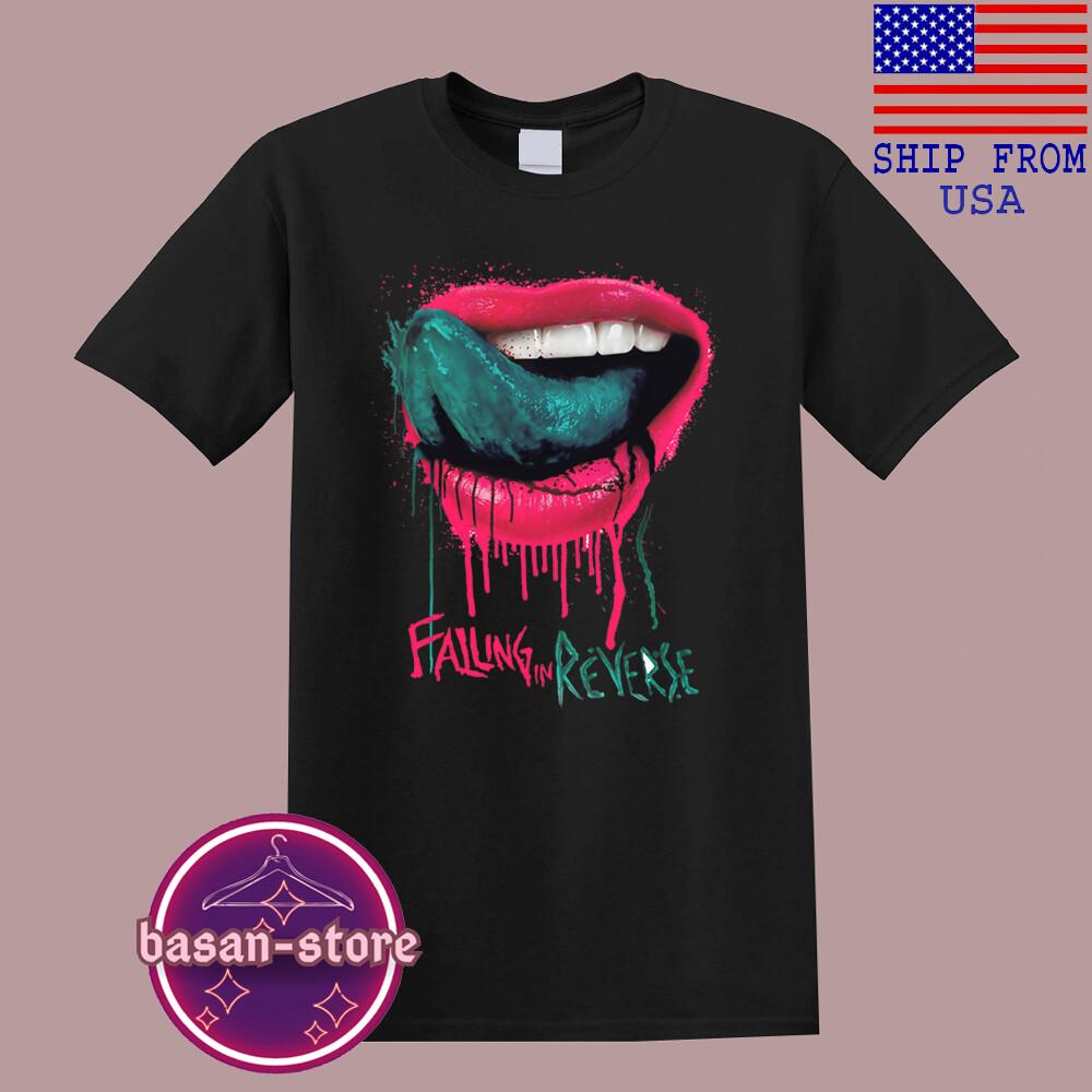 Falling In Reverse Men#039;s Black Size S5XL Unisex T-Shirt XXXXL