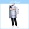Costume da frigorifero per Halloween, cosplay, per adulti, creatori di feste e bar divertenti