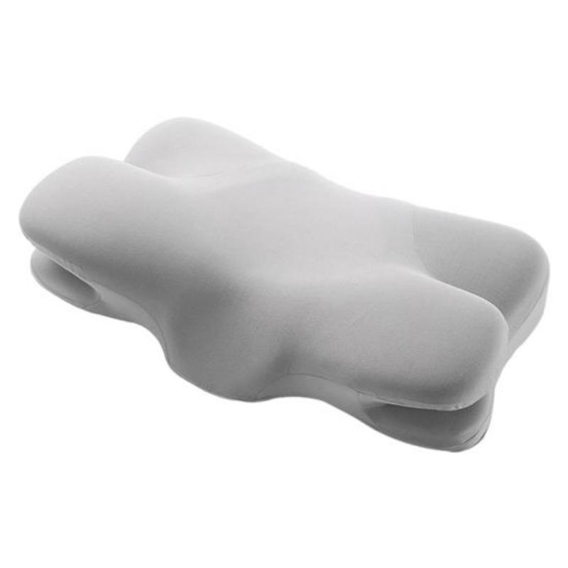 Chladivý prodyšný polštář na krk Měkký nastavitelný polštář z paměťové pěny se zapínáním na zip na spaní Krční ochranný polštář