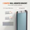 Square Wall Mounted Mirror 28" X 60" Mirror with Aluminium Alloy Frame
