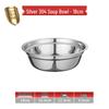 Gold-Plated 304 Stainless Steel Flat Bottom Food-Grade Bowl - Ideal for Soup or Rice, Household Use, Thickened Design, Small Size.