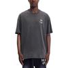 Converse Drop Shoulder Sleeve T-Shirt Men's Black 10024663-A01