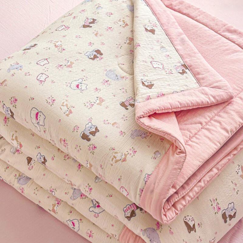 

Легкое летнее одеяло Lu Fenglai с рисунком весеннего котенка