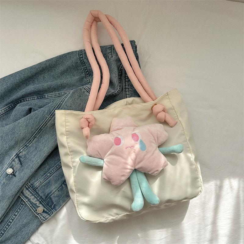 

Small fresh and fashionable large-capacity handbags, new in spring and summer, popular this year, flower tote bag trend