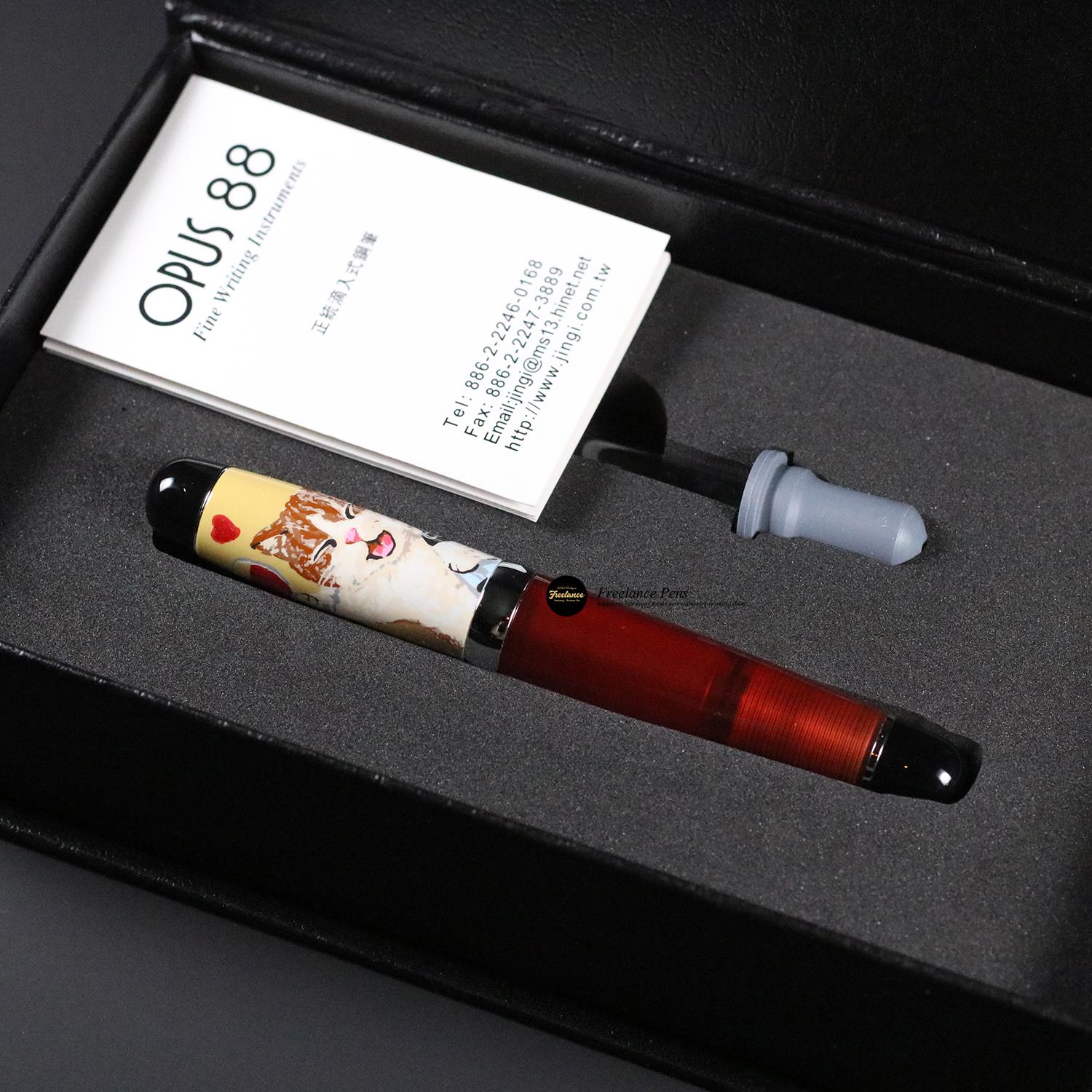OPUS88 Mini Pocket Red Wine Cat