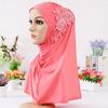Multi-color Soft Lace Diamante Decoration Muslim Headscarf Hijab Scarf Islamic Shawl Ladies Headscarf