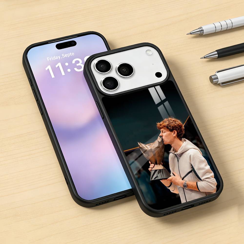 Italian athletes Jannik Sinner Phone Case Magnetic For iPhone17 16 15 14 13 12 Pro Max For Magsafe Wireless Charging Cover