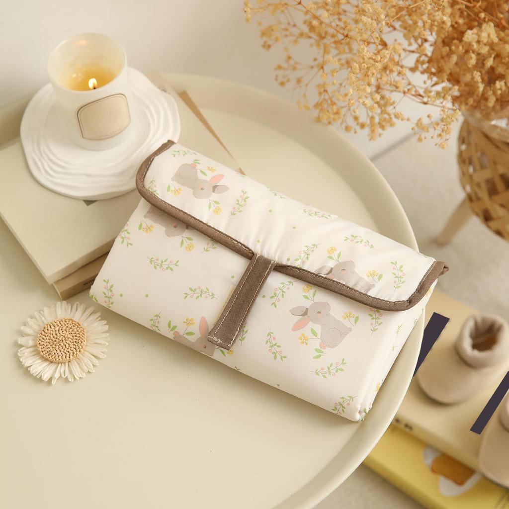 Foldable Portable Diaper Changing Pad Easy Wipe Clean Diaper Changer Mattress Compact & Lightweight for Newborn Girl & Boy