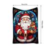 Tuniu Christmas Santa Cartoon Print Blanket for Sofa Bed Room Decoration Gift