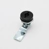 Black Zinc Alloy Rotary Cam Lock with Key for Cabinet Doors