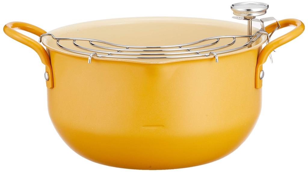 Summit Industries Iron Pan Style Full Yellow Dry! Fryer, 20cm,