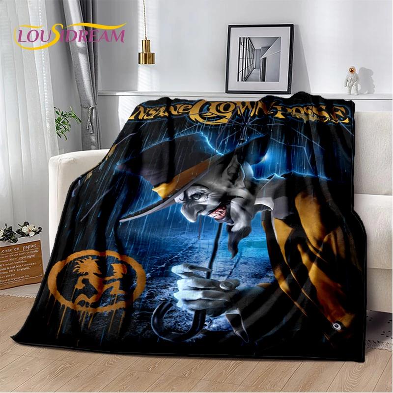 Icp Insane Clown Posse Juggalo Rap Metal Soft Flannel Blanket for Bed Bedroom Sofa Picnic,Throw Blanket for Cover Outdoors Gift