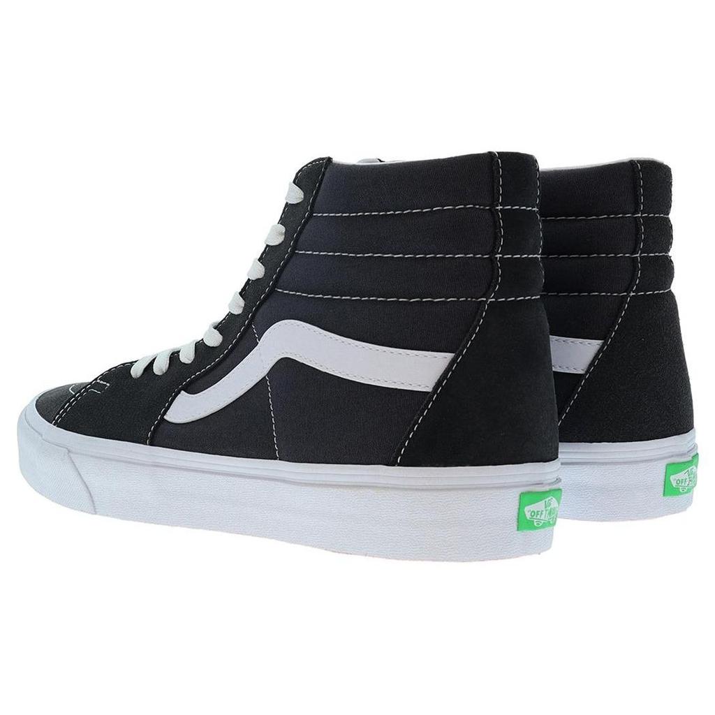 Vans Sk8 Comfortable Versatile Stylish Durable High-Top Skate Shoes Unisex Sneakers Black Gray VN0A7Q5N1O7