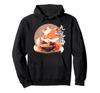 Nine-tailed Fox Eating Ramen - Nine-tailed Fox Hoodie