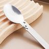 Tool Cream Dessert Spoon Coffee Tea Outdoor Tableware Folding Spoon Soup Spoon Travel Tableware