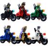 61015 Phantom Motorcycle Series 8 Minifigures With Weapons Building Block Toys 61082