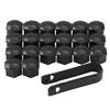 Car Wheel Cover Hub Nut Bolt Covers Auto Tyre Cap 17mm for Subaru Forester Peugeot 2008 3008 4008 LADA XRAY Alfa Romeo Stelvio