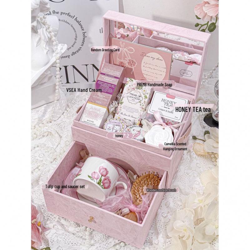 Luxury Bridesmaid Gift Box: High-End, Practical Souvenir for Best Friends, Women, and Nurses' Day.