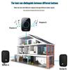 Battery-Free Self-Powered Wireless Doorbell - Smart, Waterproof, Two-way Communication