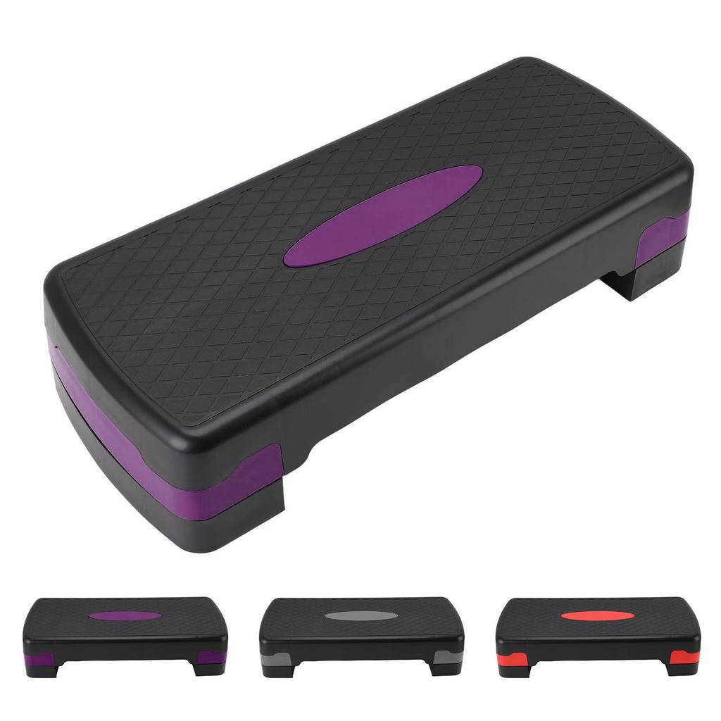 Exercise Step Platform ABS Adjustable Height Exercise Stepper for Aerobic Workout