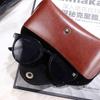 Box Glasses Box Eye Glasses Holder Sunglasses Pouch Leather Glasses Case Eyewear Protector Case
