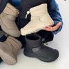 Bottes de neige imperméables pour enfants 2025: Bottes courtes antidérapantes doublées de velours style hiver pour garçons et filles