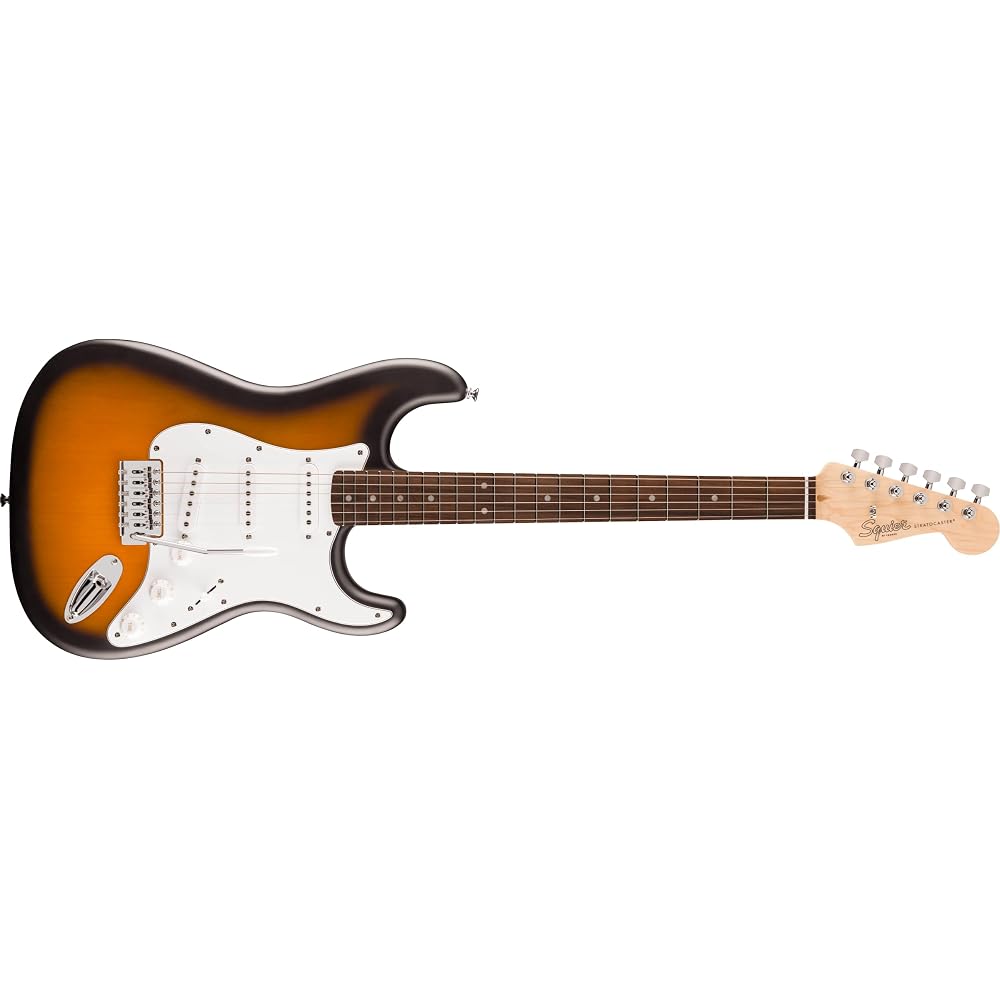 Squier by Fender Squier Electric Guitar Debut Collection™ Stratocaster®, Laurel Fingerboard, Whit...