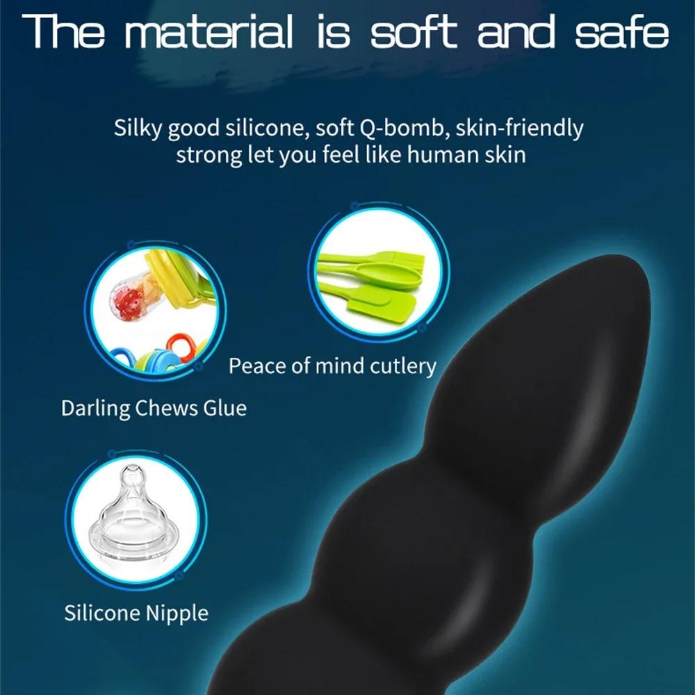 Inflatable Super Big Anal Plug Pump Dilator Huge Butt Plug Dildo Prostate Massager Anus Expander Adult Sex Toys For Woman Man