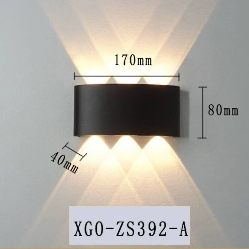Outdoor Waterproof Wall Light Led Minimalist Wall Lamp For Garden And Patio Decor