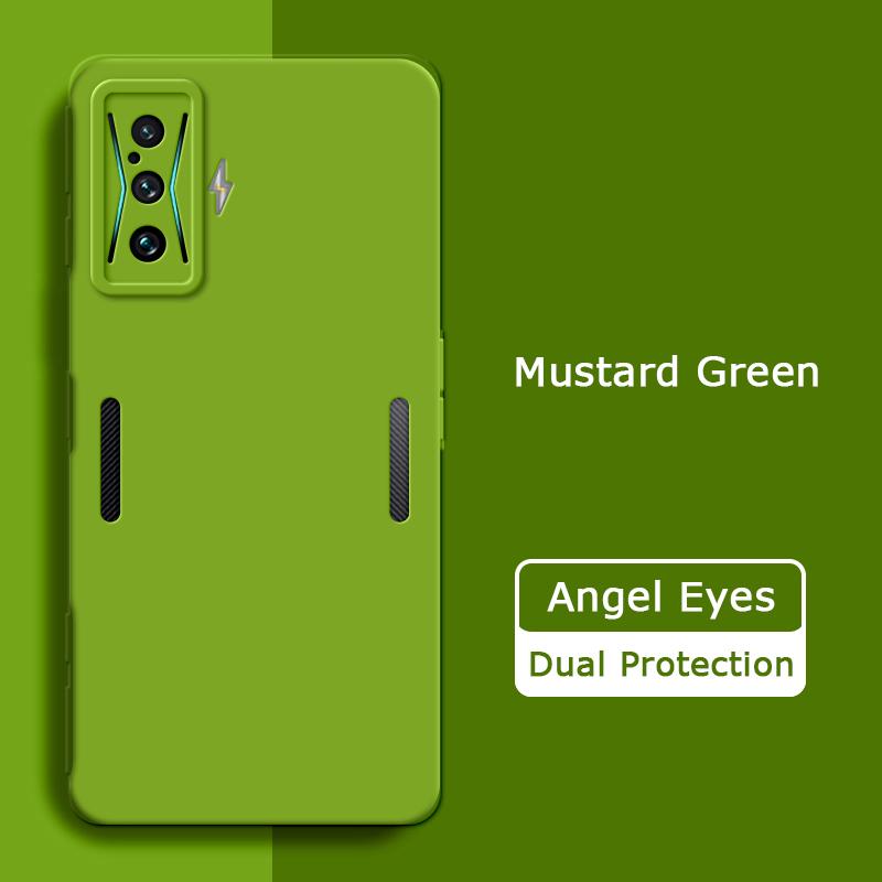Angel Eyes Square Tekutý silikonový zadní kryt pro Xiaomi POCO F4 GT F4GT 5G Ochranné pouzdro na fotoaparát na telefon POCOF4GT Fundas
