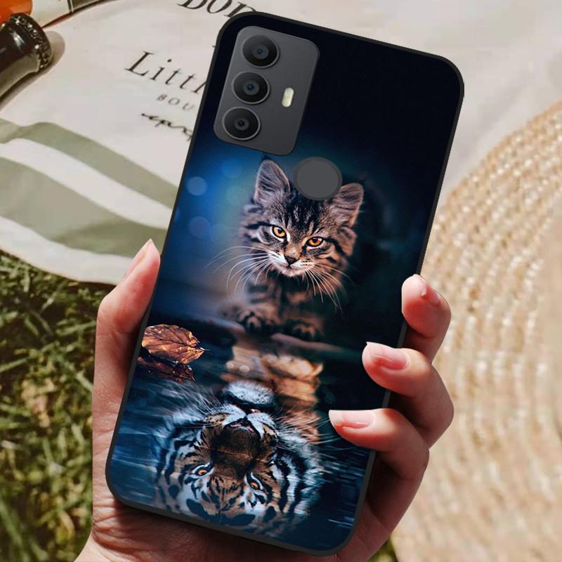 For TCL 30 SE Case 305 TPU Silicone Soft Fashion Phone Cover for TCL 30SE 306 305 Case 6165A Bumper Funda for TCL30SE 6.52 Inch