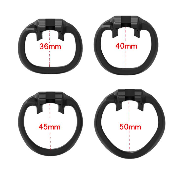Cobra Escape-Proof Male Chastity Cage Lock for Cross-Dressers