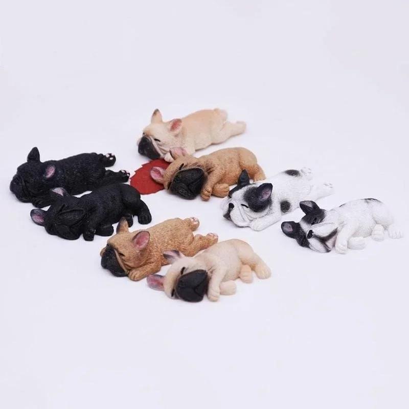 1pc French Bulldog Sleeping Fridge Magnet Refrigerator Home Decor Healthy Color Random