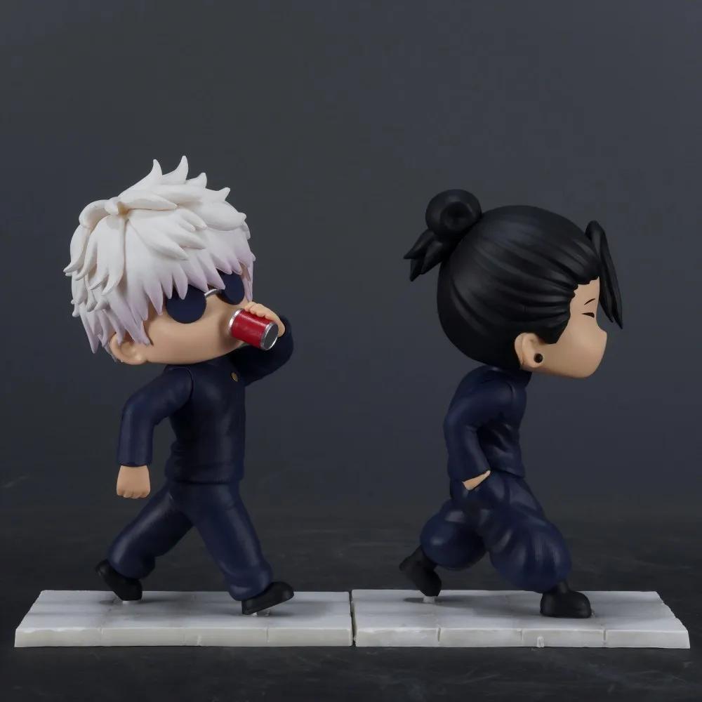 11cm/4.33in Anime Jujutsu Kaisen Figur Geto Suguru Gojo Satoru Actionfiguren PVC Statue Sammlermodell Spielzeug Geschenke