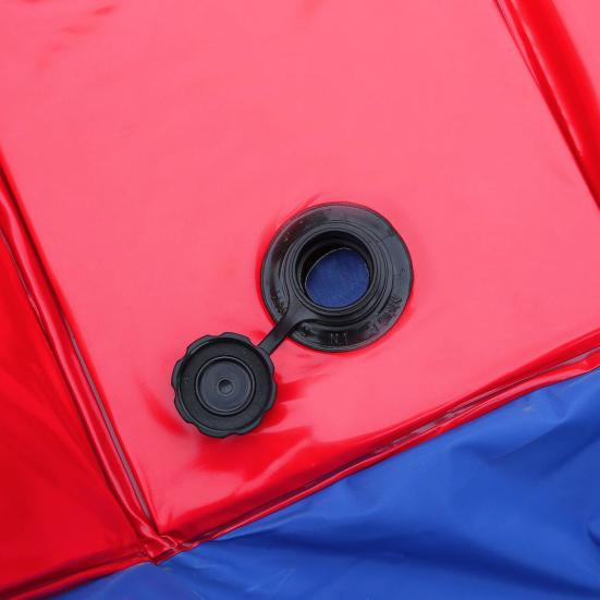 Foldable Pet Pool Large PVC Dog Bath Tub with Drain Valve Non-Slip Base Children Sandbox Pool for Outdoor Beach Use