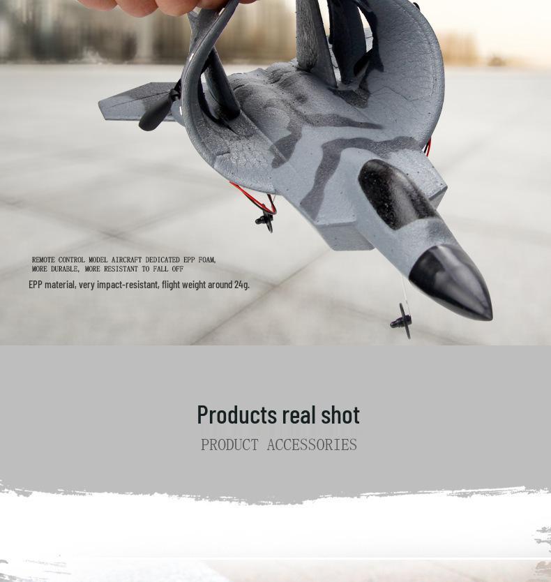 Feixiong FX622 RC Foam Glider: F22 Fighter Model Toy Plane