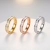 Colorfast Stainless Steel Zircon Star Ring - Best-selling Temperament Jewelry