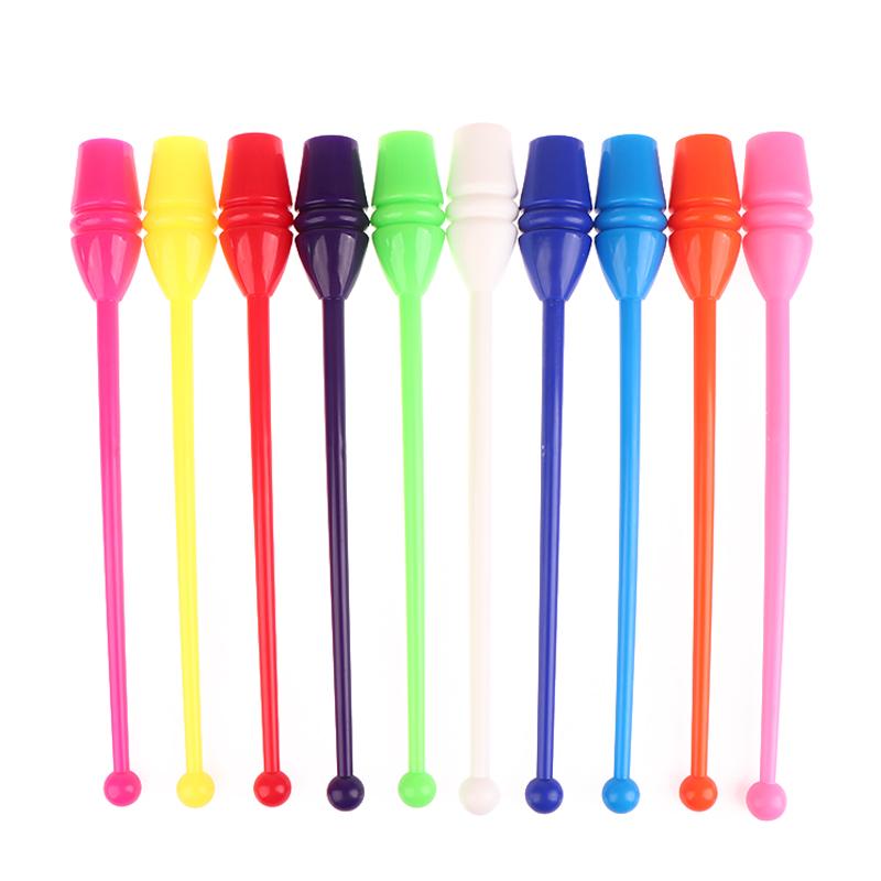 1Pc 45Cm Gymnastics Stick Children Adult Gym Fitness Gymnastics Equipment Rhythmic Gymnastics Stick Training Accessories