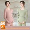 Pregnant Women's Thermal Underwear Set for Autumn/Winter - Pure Cotton, Warm, Postpartum & Breastfeeding-Friendly Pajamas