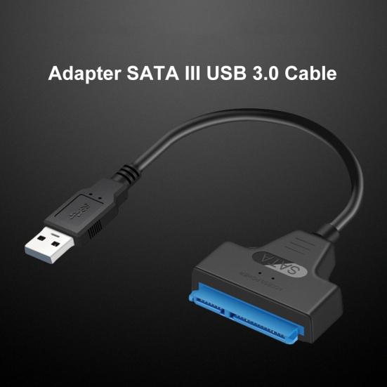 39cm Rapid Type-C/USB SATA Cable Adapter 2 to Converter for 2.5 inch HDD/SSD