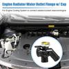 Nissan Quest Engine Radiator Coolant Filler Neck with Cap TWO  | Engine Compartment | 1