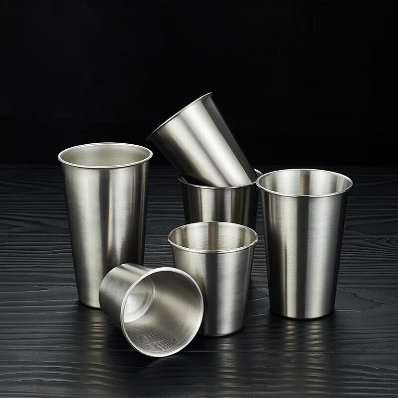 FATTBAO 304 Stainless Steel Single-Layer Drink Cup