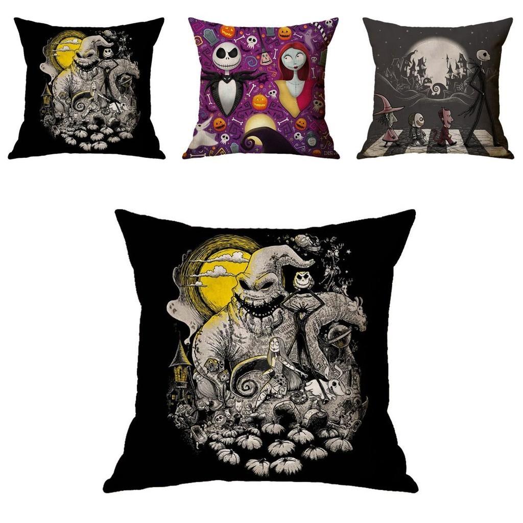 The Nightmare Before Christmas Cartoon Cushion Cover Perfect For Home Decor And Sofa