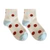 Socks Women'S Medium Tube Socks Cartoon Embroidery Cute Socks Versatile Short Tube Socks Breathable Sports Socks Socks