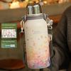 German Insulated Water Bottle, Large Capacity Thermos Cup, Stylish and High-End Design for Students, Stainless Steel Tea Brewing Cup