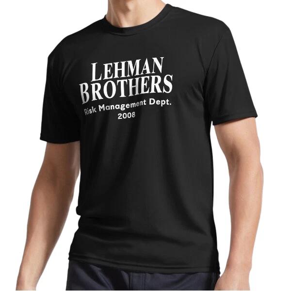 

New Lehman Brothers Risk Management Department Logo T-Shirt Funny Size S to 5XL XL