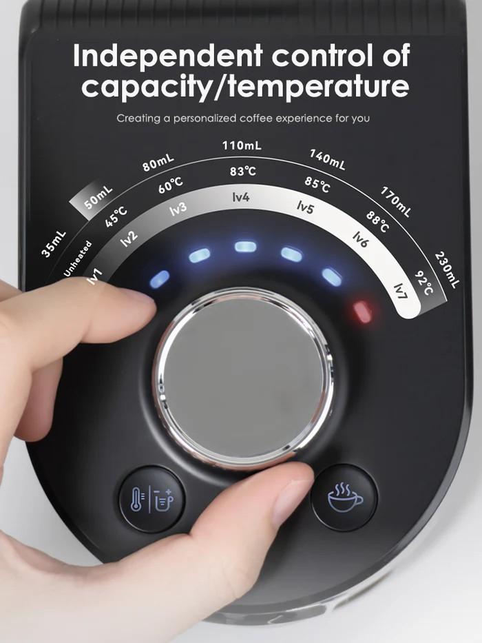 Kaffeemaschine HiBREW 3-in-1 Kapselfreiheit mit 7-stufiger Temperaturregelung H3C