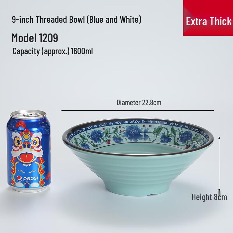 

A3 Thickened Melamine Noodle & Soup Bowl